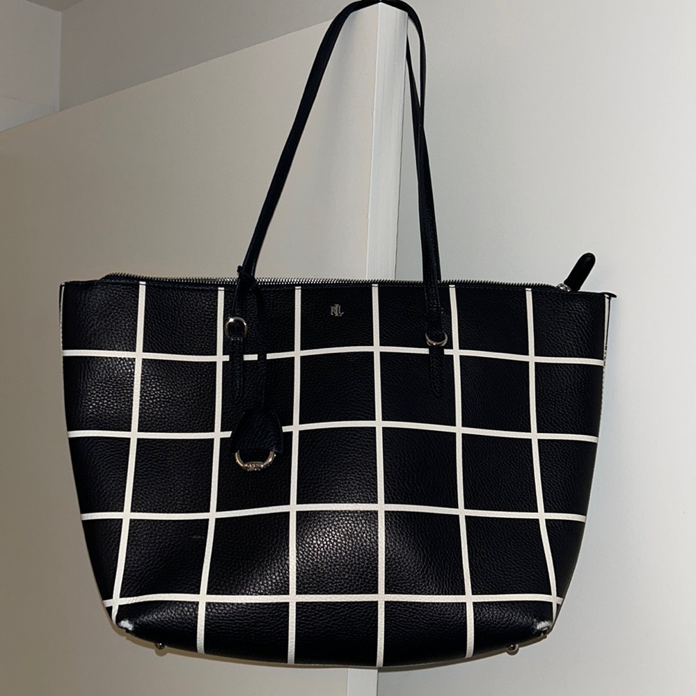 Ralph Lauren leather tote